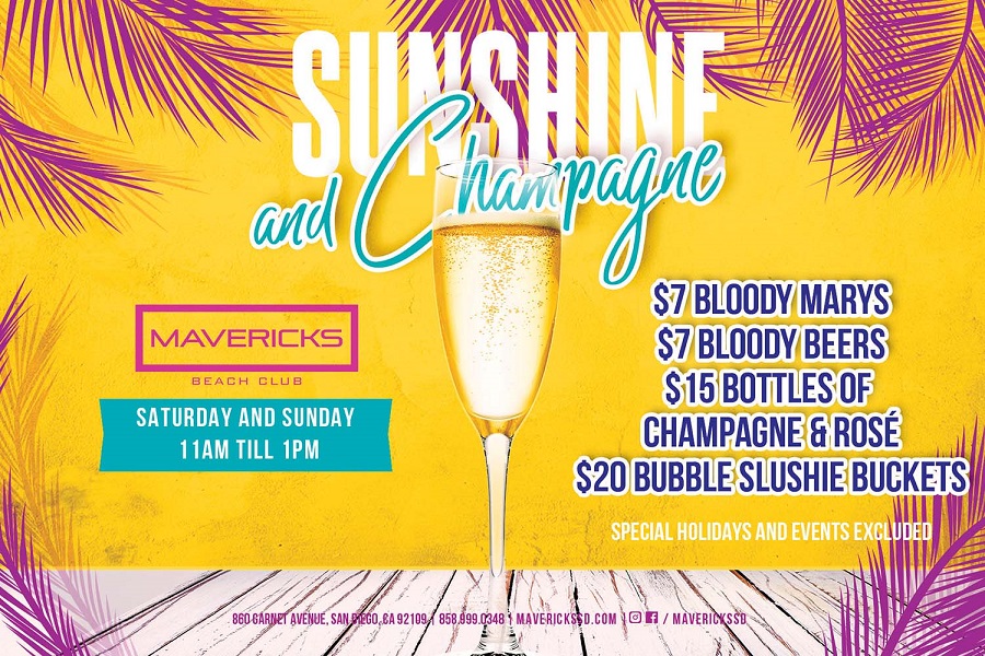Sunshine & Champagne A Mavericks Weekend Brunch Bash For Summer