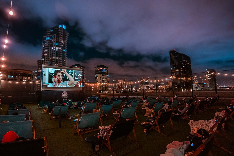 Rooftop Cinema Club San Diego Celebrates Spooky Season