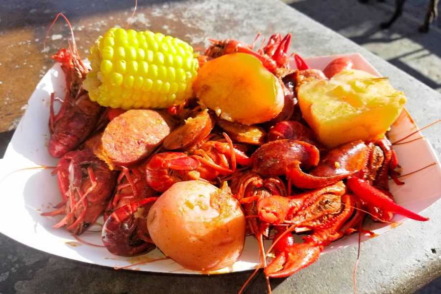 PB Fish Shop's Kicking Off The First Crawfish Cookout Of The Year