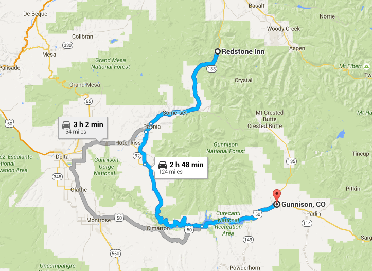 Redstone to Gunnison The Restless Road