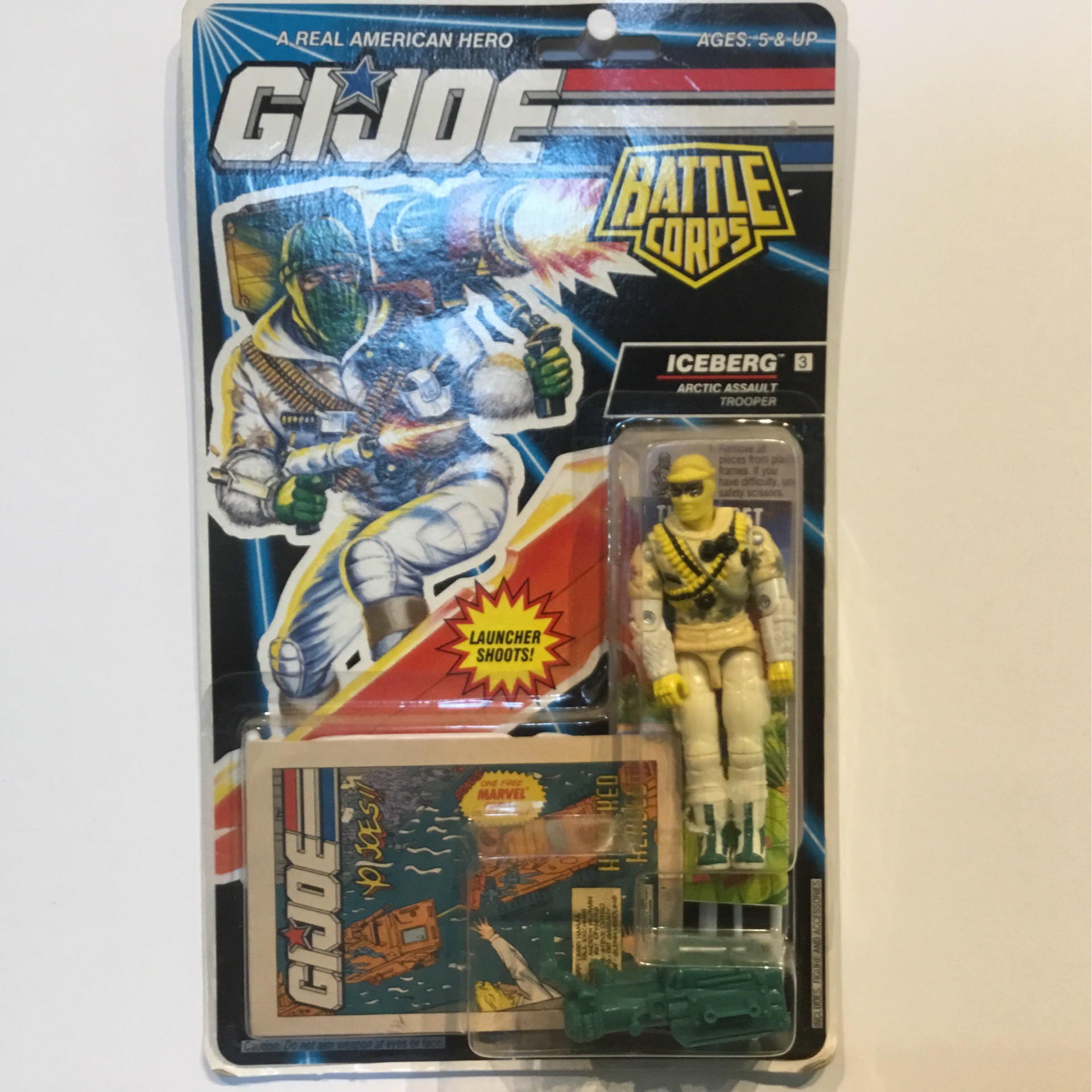 1992 G.I. Joe Battle Corps Iceberg The Retro Exchange