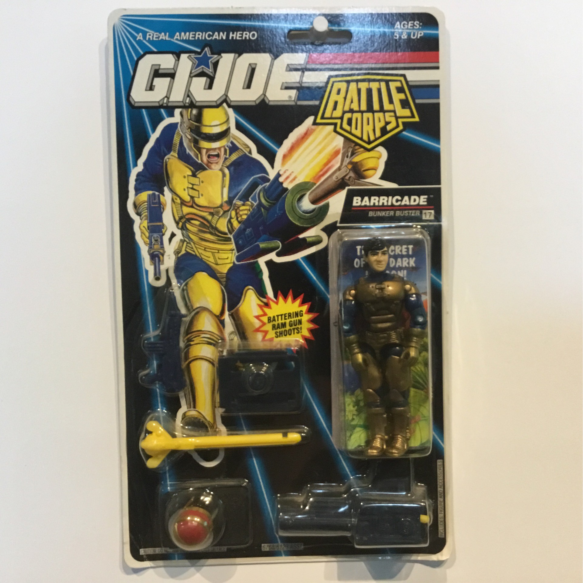1992 G.I. Joe Battle Corps Barricade The Retro Exchange