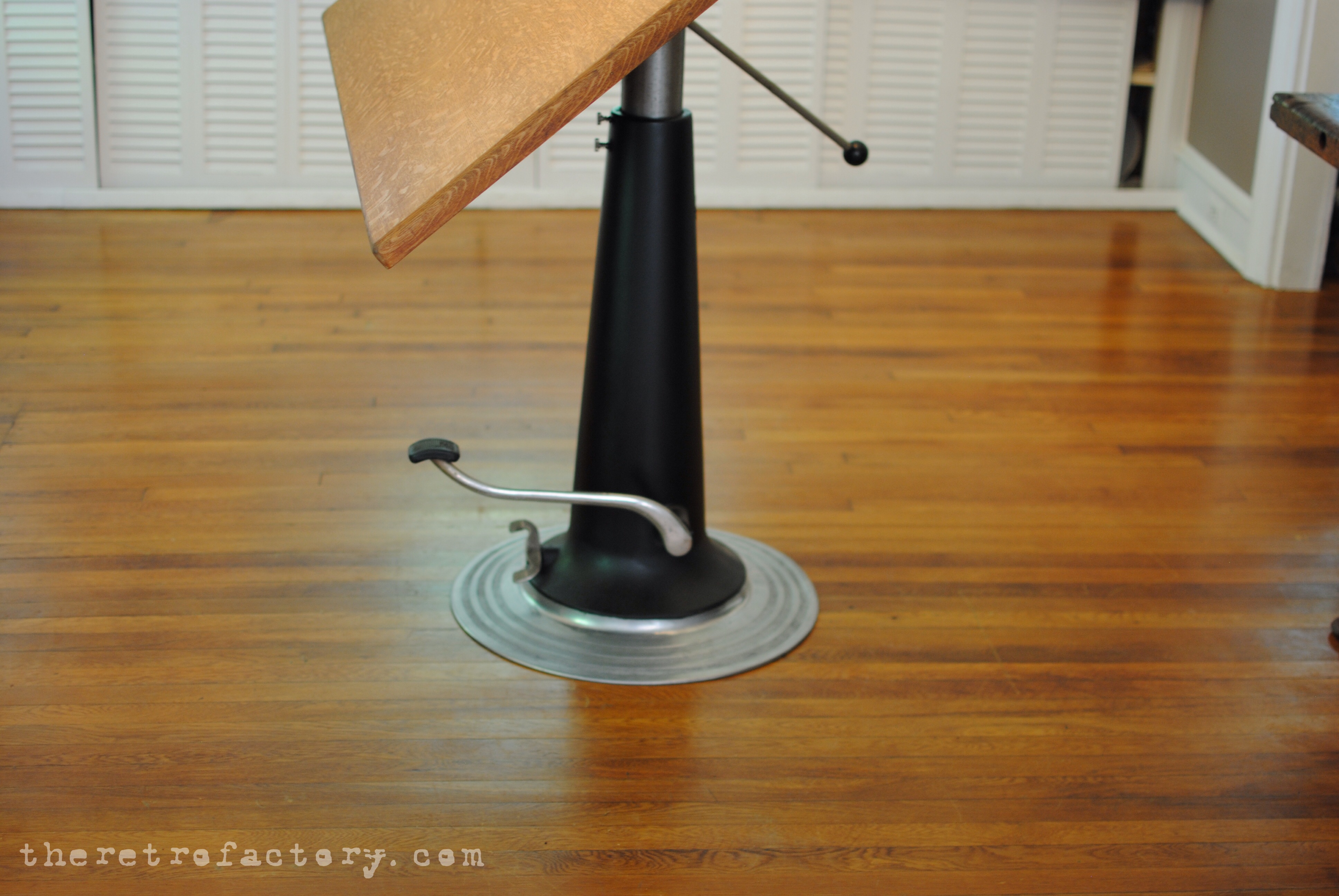 Vintage Industrial Nike adjustable drafting table/desk/pub table