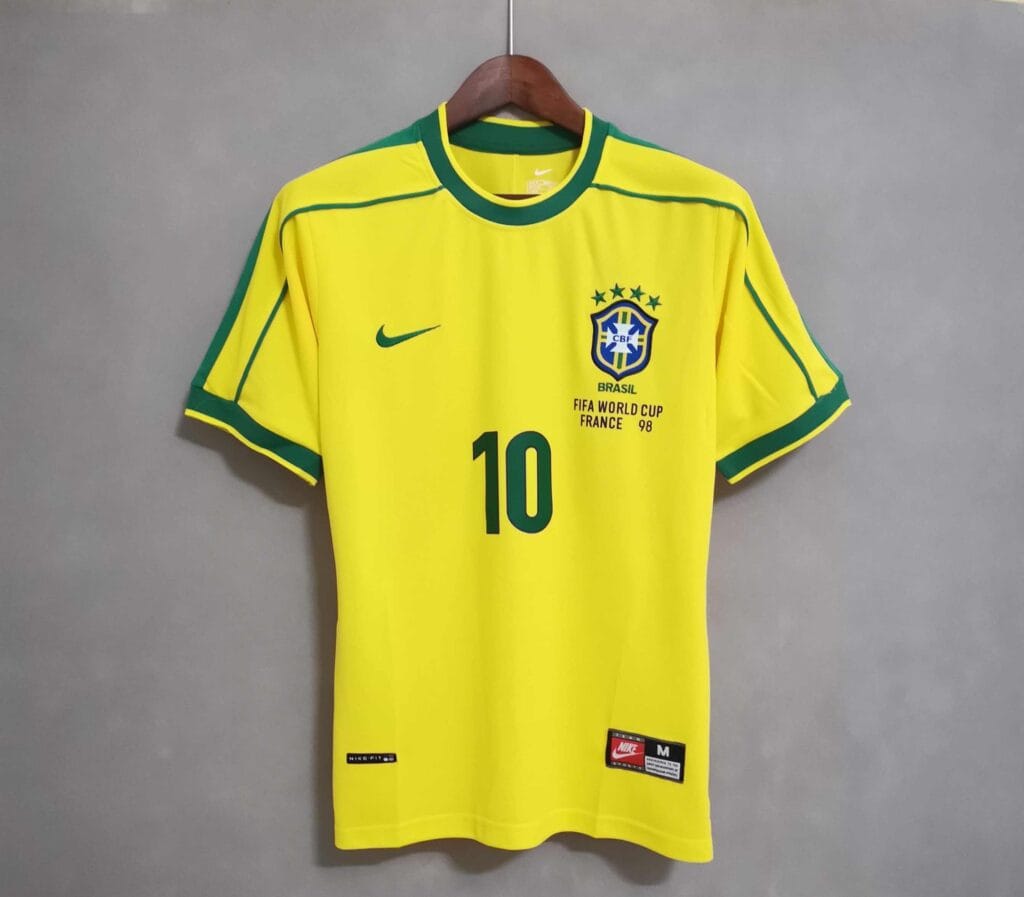 The Retro Kit Brazil 1998 World cup kit