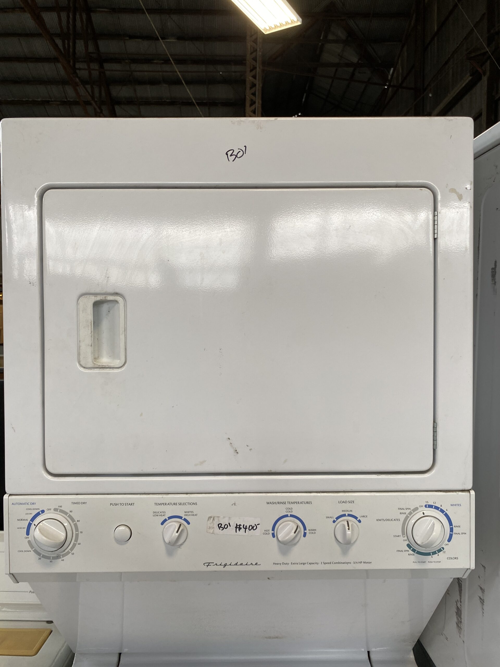 Frigidaire Stacked Washer Dryer Set BO1 The ReUse People