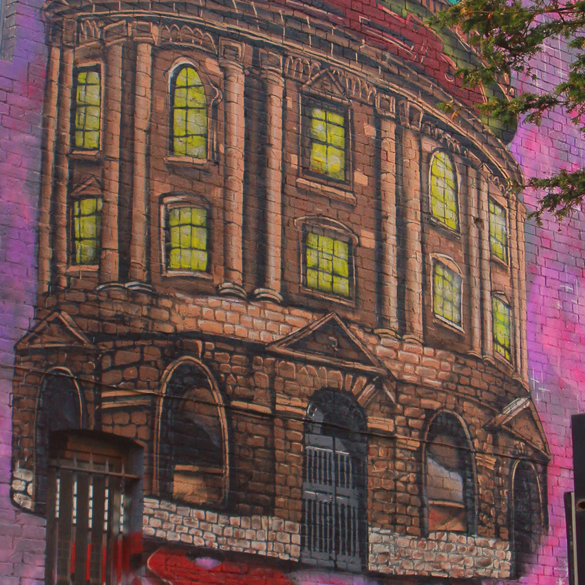 Oxford Largest Mural 17m high Reves One