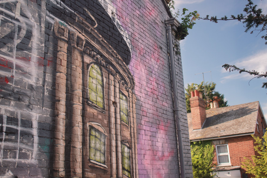 Oxford Largest Mural 17m high Reves One