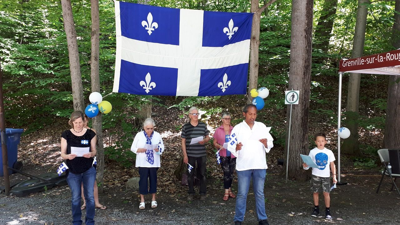 GrenvillesurlaRouge celebrates StJeanBaptiste/Fête Nationale The