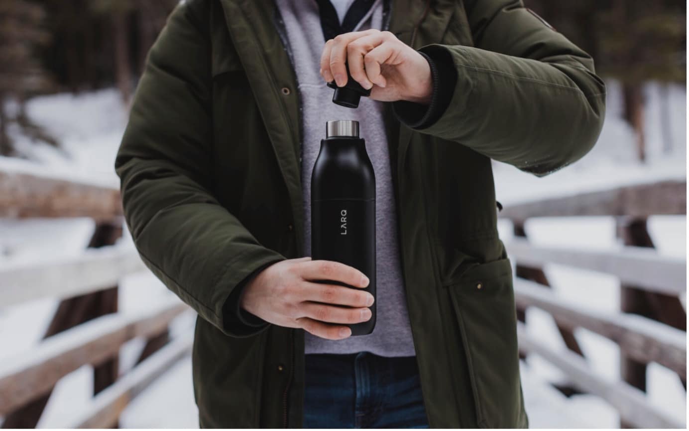 Larq Water Bottles Enjoy Effortfree and Bacteriafree Hydration