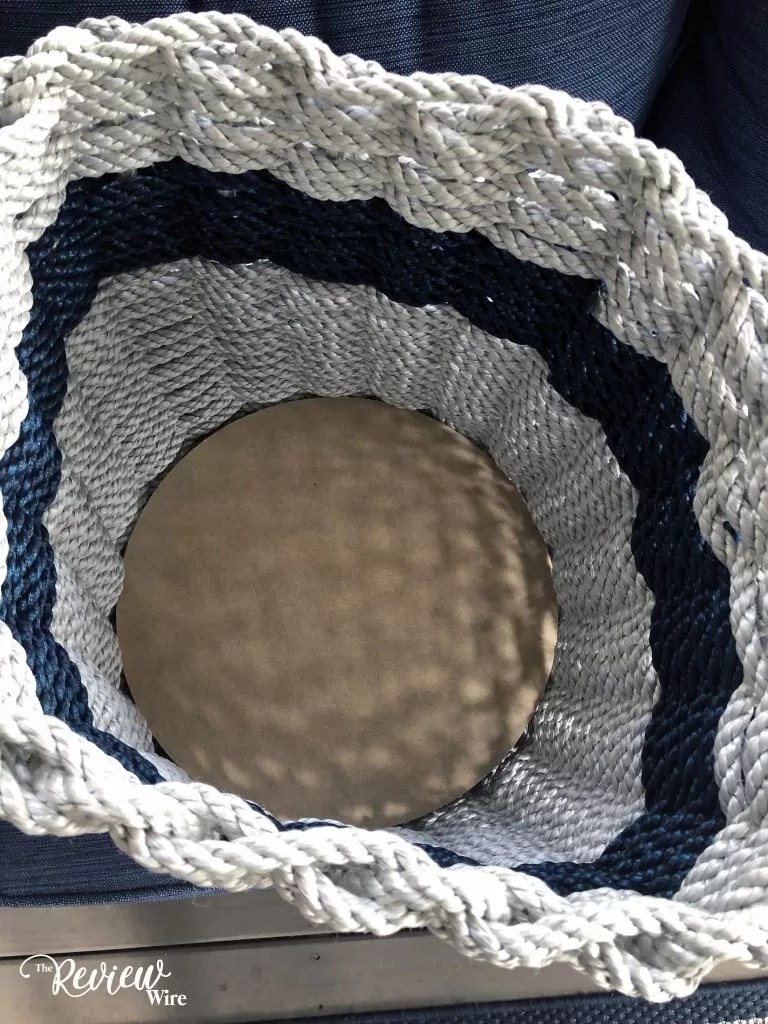 Nautical Rope Basket from The Grommet The Review Wire