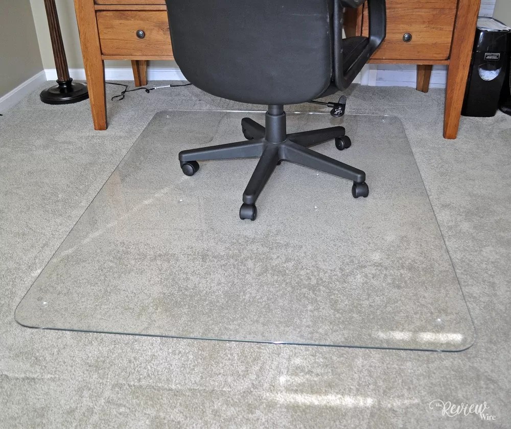 Why Your Home Office Needs a Vitrazza Glass Chair Mat