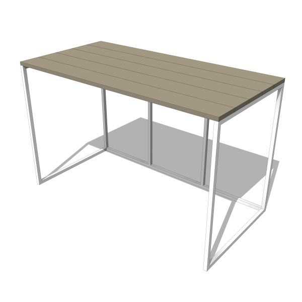 L Shaped Desk Revit