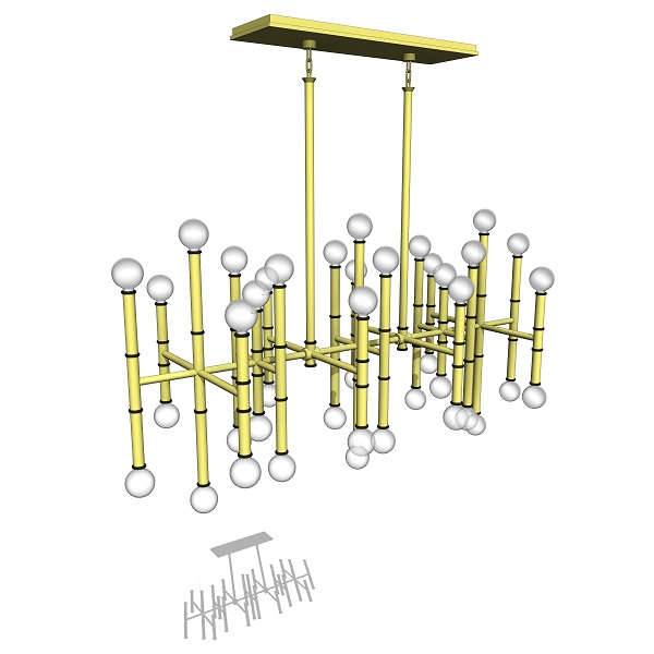 Pendant Light Fixture Revit Family