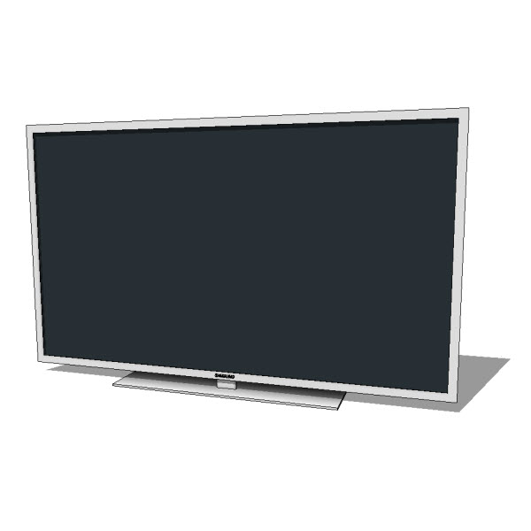 Generic Flat Panel TV [10048] 5.00 Revit families, Modern Revit Furniture models, The Revit