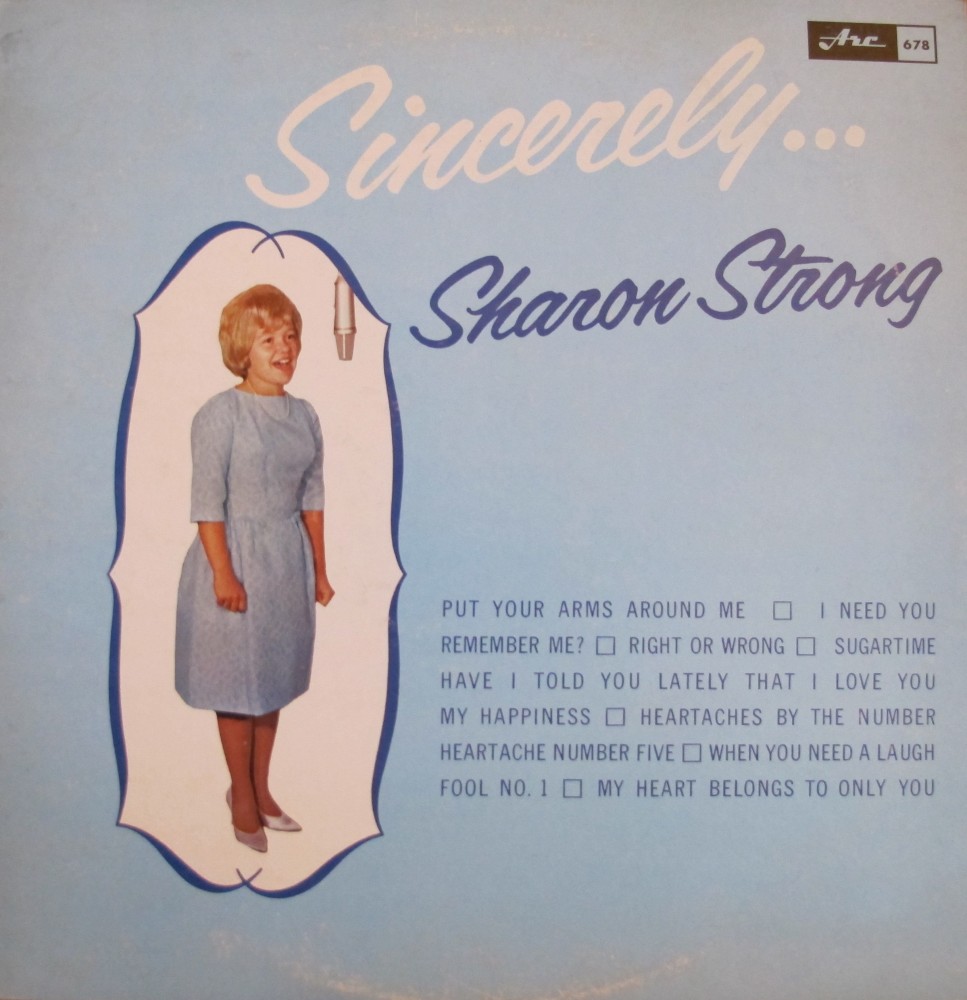 Vintage Vinyl Sharon Strong The Revue