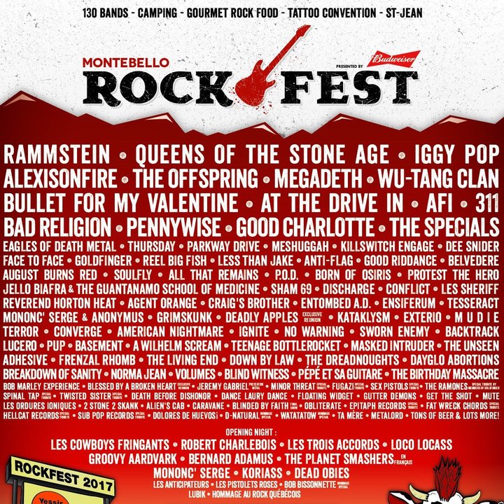 Preview of Montebello Rockfest 2017 The Revue
