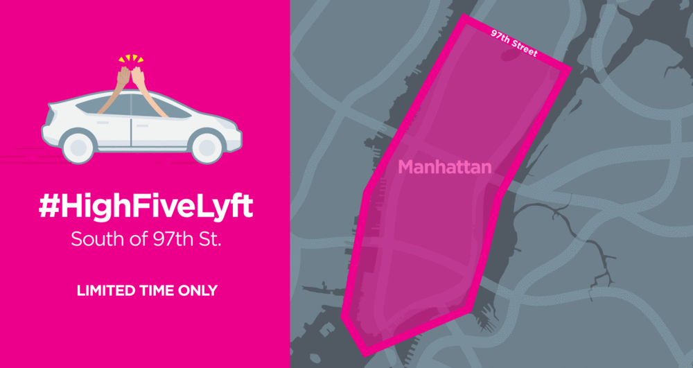 Lyft Line 5 NYC Coverage Map The Reward Boss