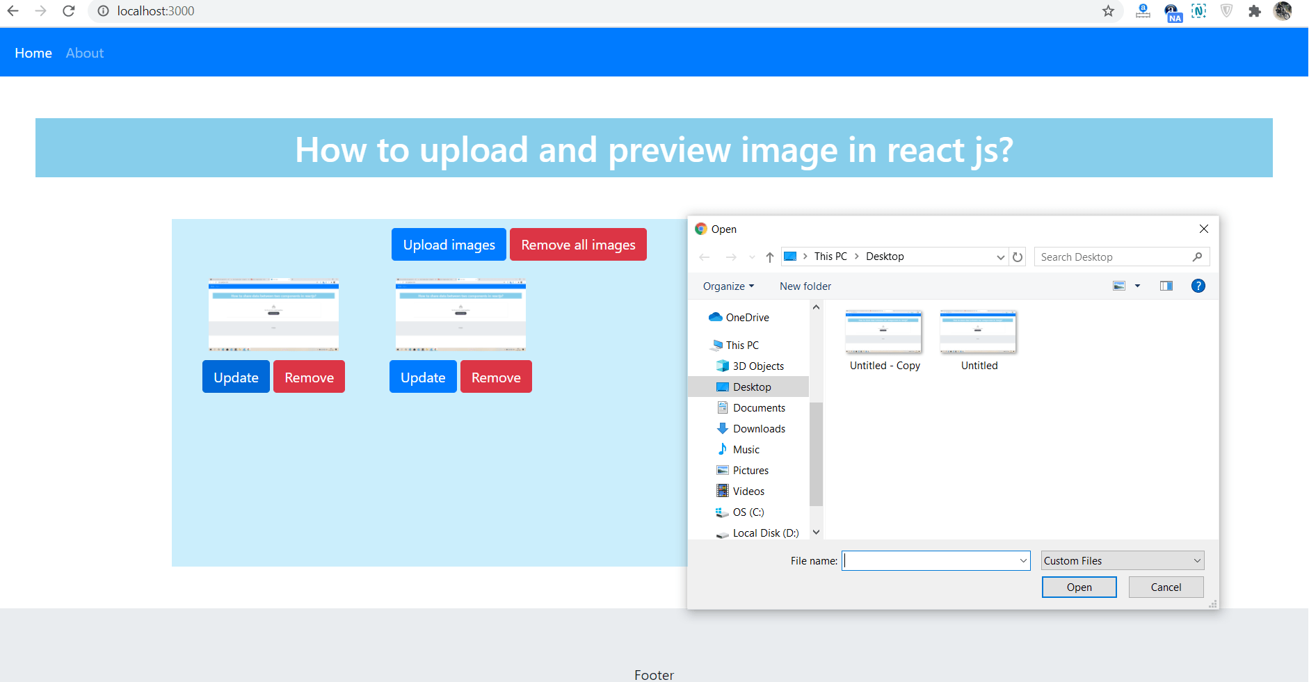 Reactjs Modal Popup Login Form with Validations Therichpost