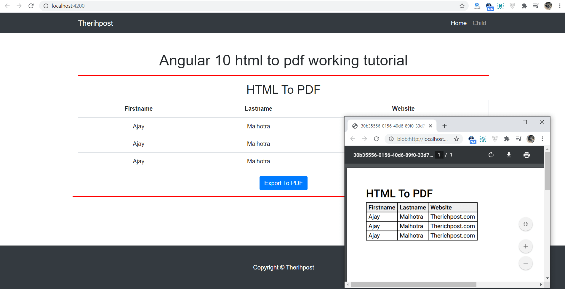 Angular 10 Range Slider Working Tutorial Therichpost