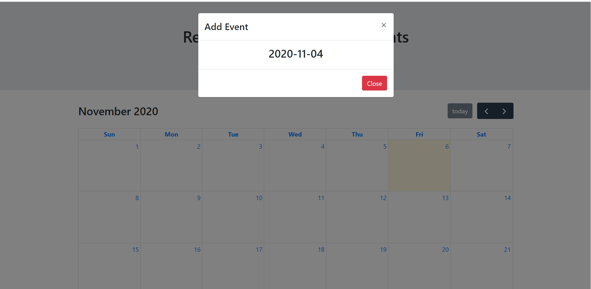 How to show event image in fullcalendar in angular 10? Therichpost