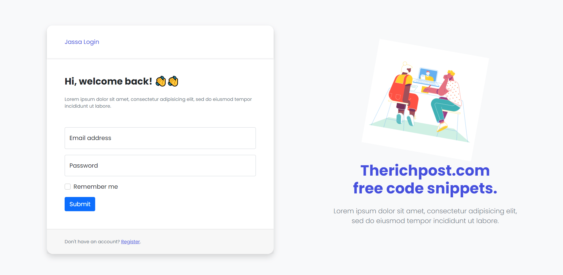 Bootstrap 5 Page 20 Therichpost