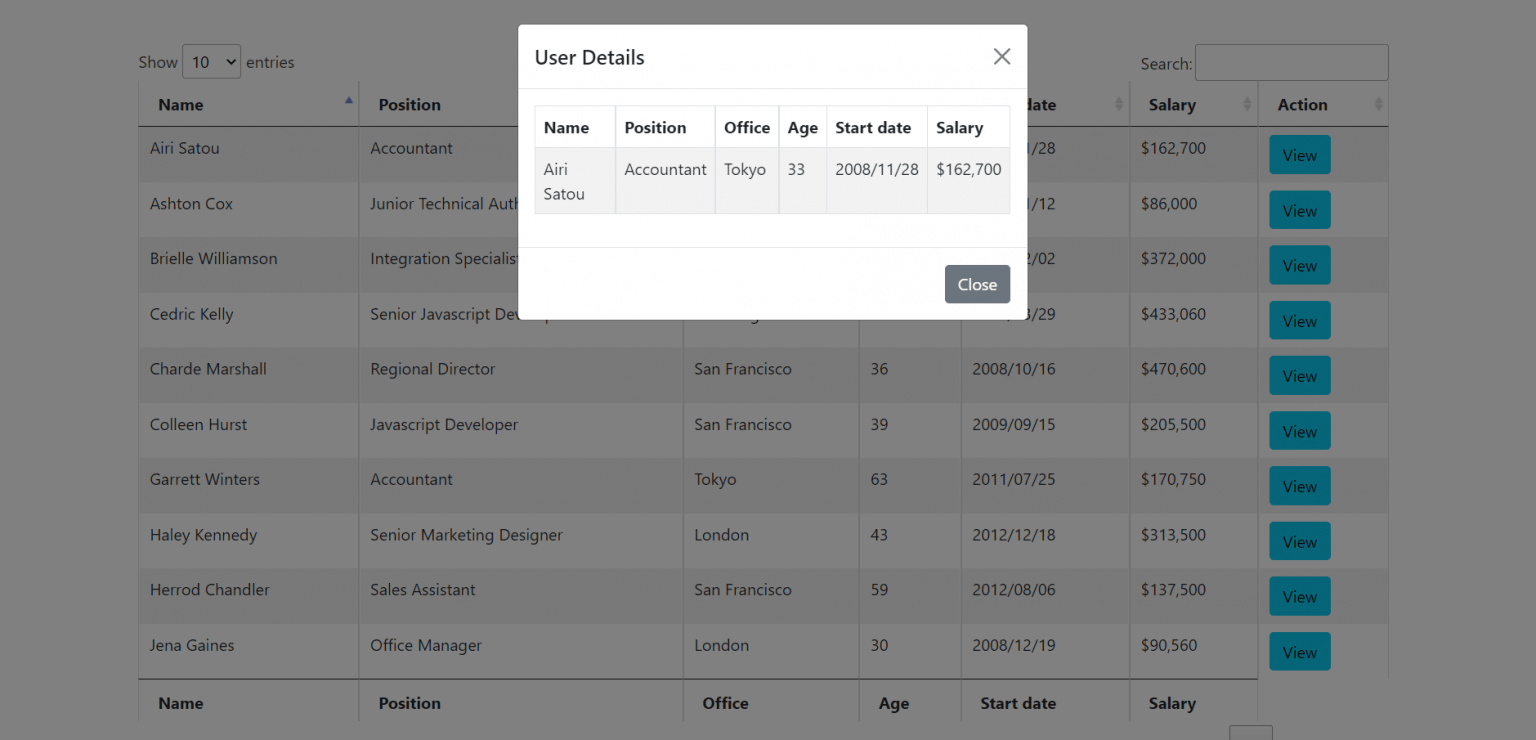 Jquery popup window on click routeladeg