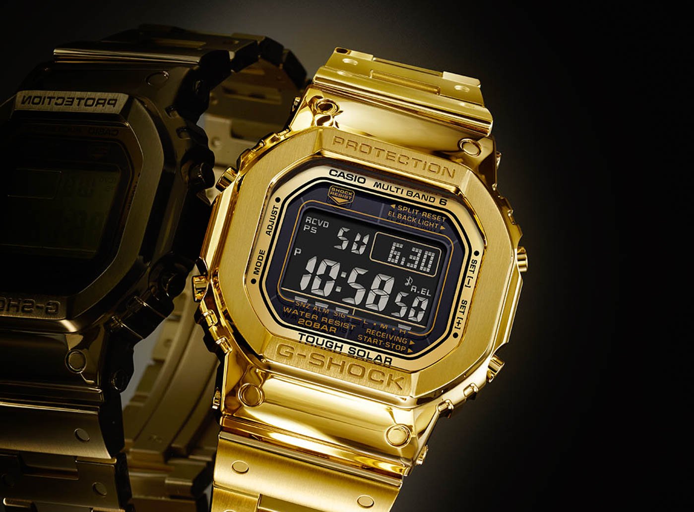 Casio Digital Watch made of solid gold! The Rich Times