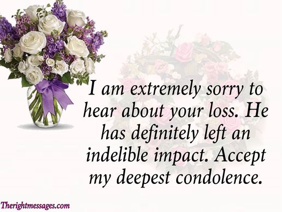 Condolence Messages On Death Of Father The Right Messages