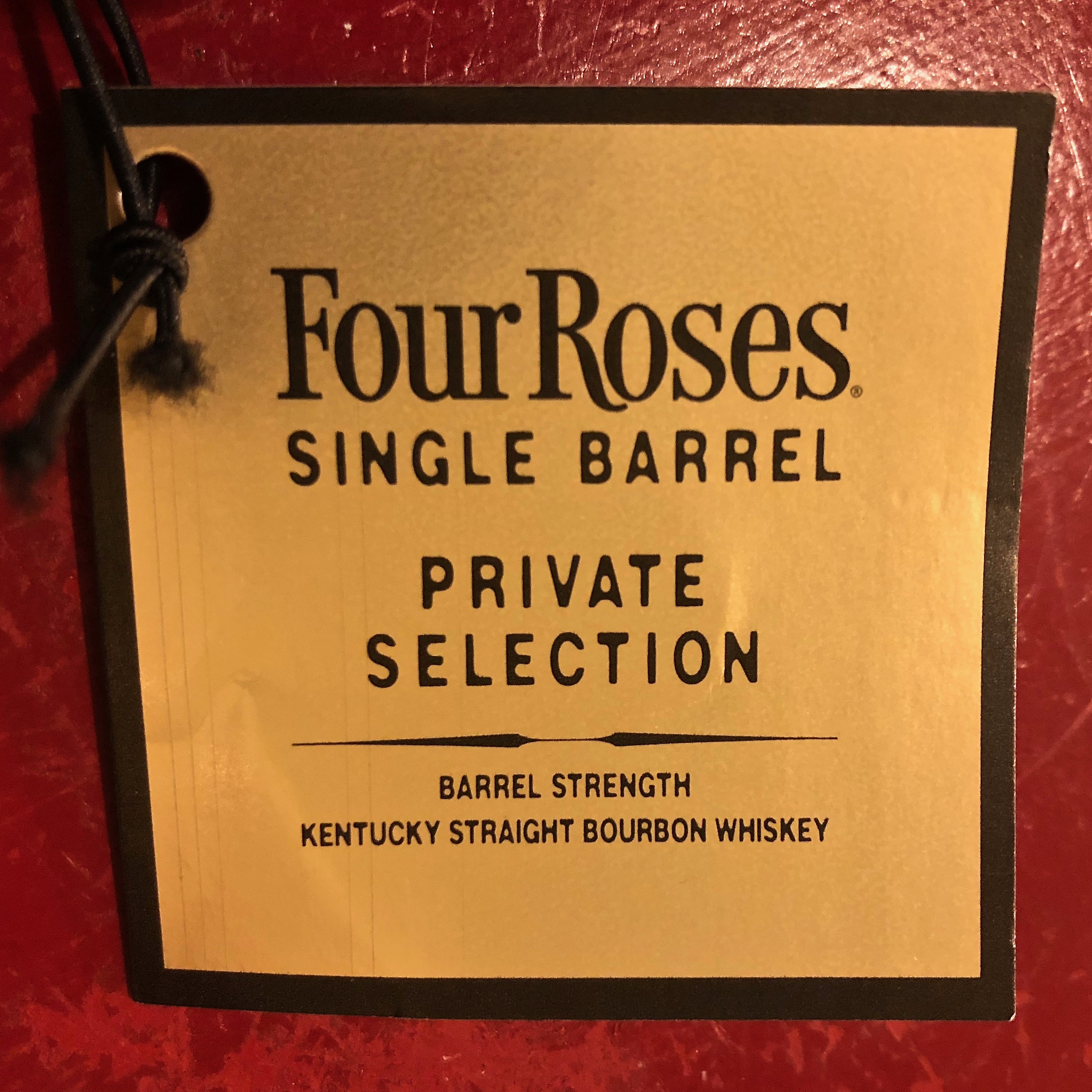 Four Roses Barrel Strength Single Barrel OBSK The Right Spirit