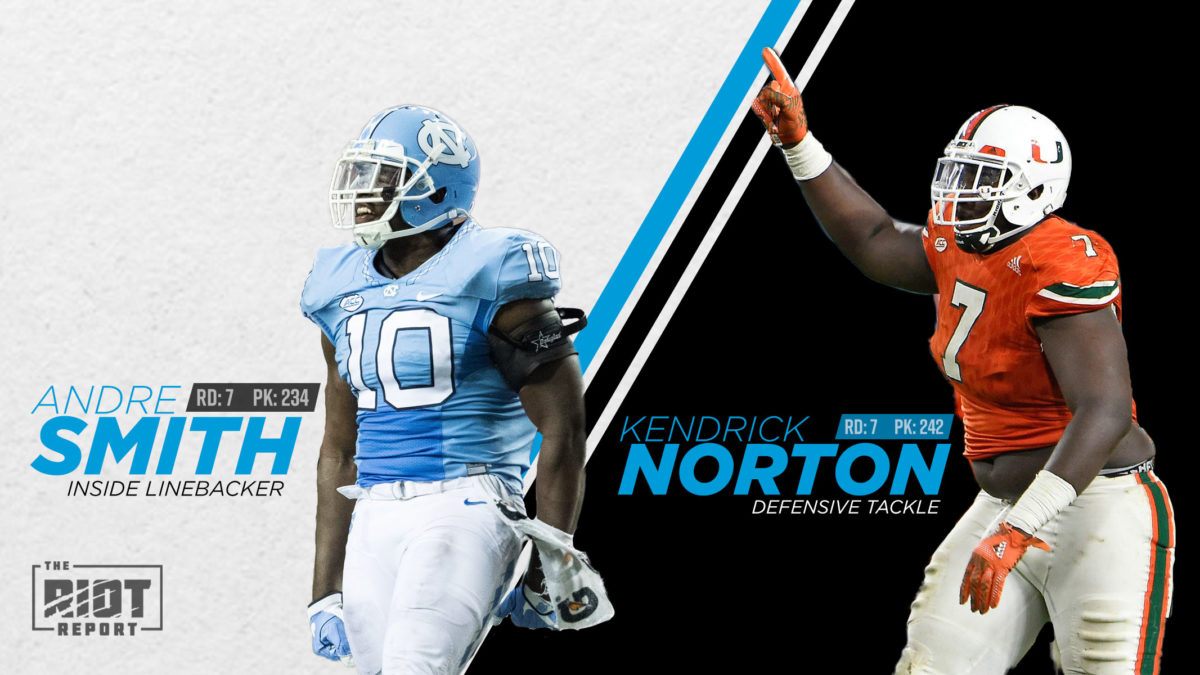 Panthers Select Two For The Front Seven With Their Seventh Round Draft