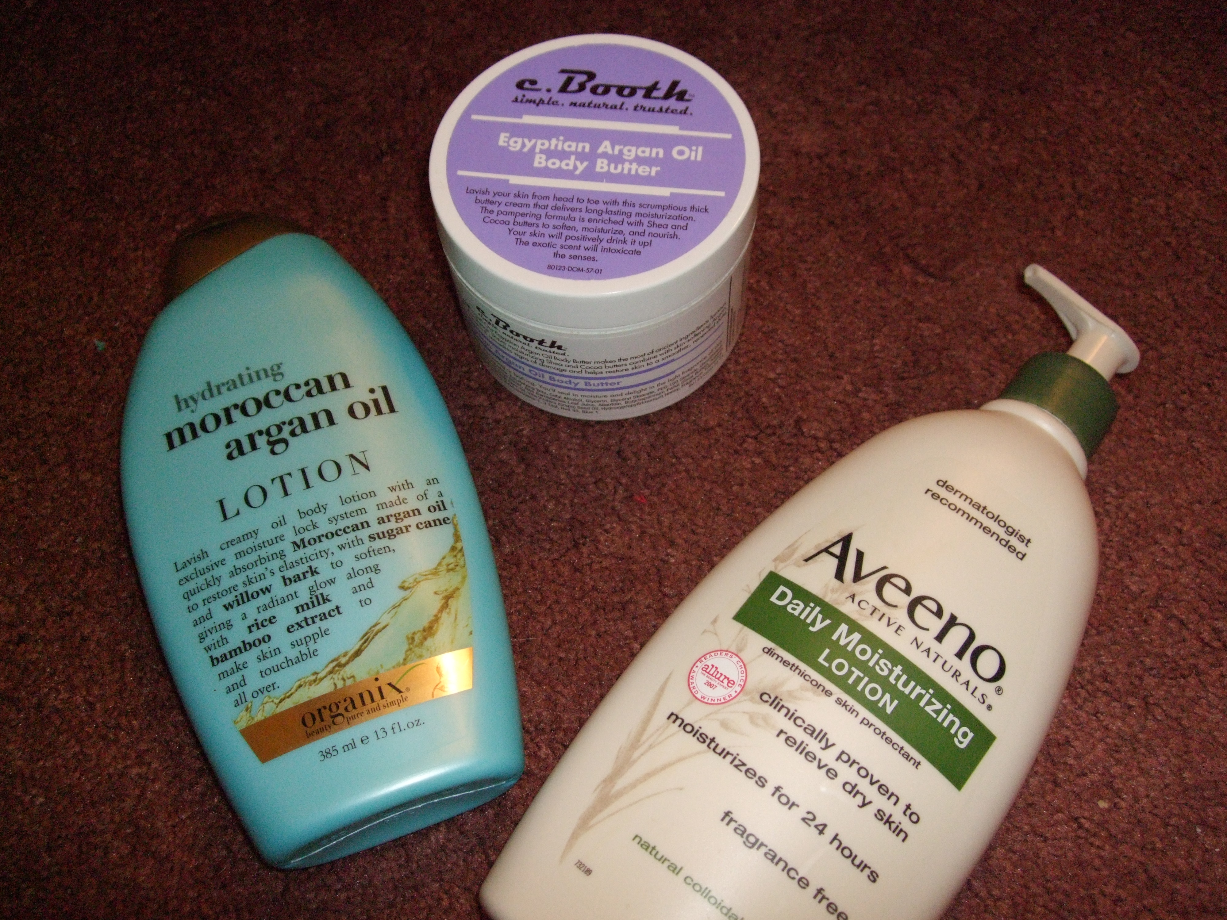 You’re Ill? Part One Lotions the Rite of Aging...early