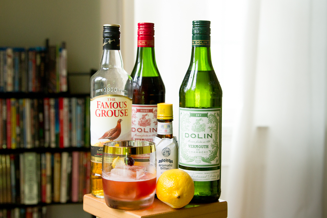 the affinity cocktail scotch sweet vermouth dry vermouth