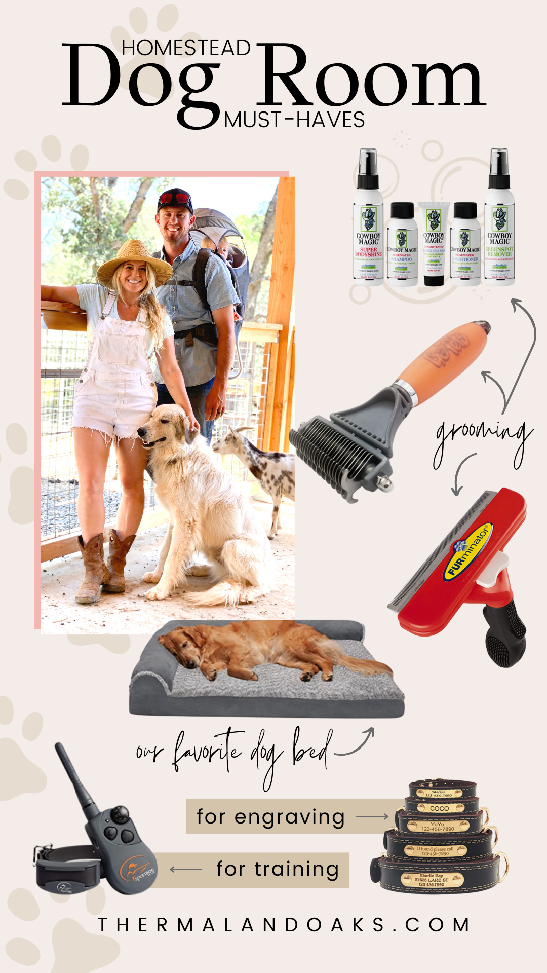 How to Set Up a Dog Washing Station Thermaland Oaks