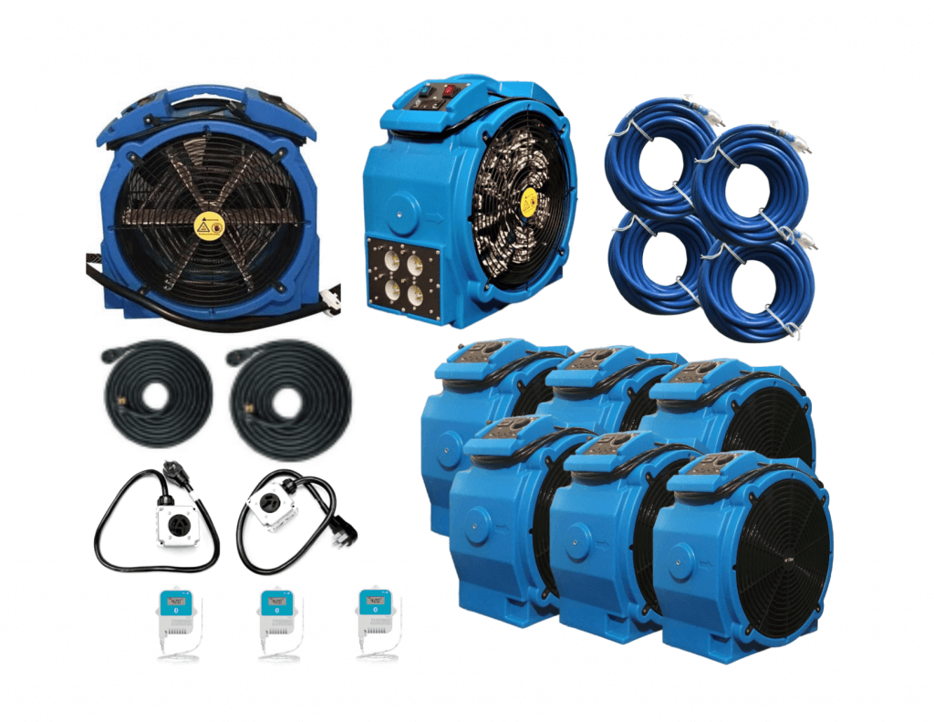 900 Sq. Ft. Electric Bed Bug Heater Package Thermal Flow Technologies