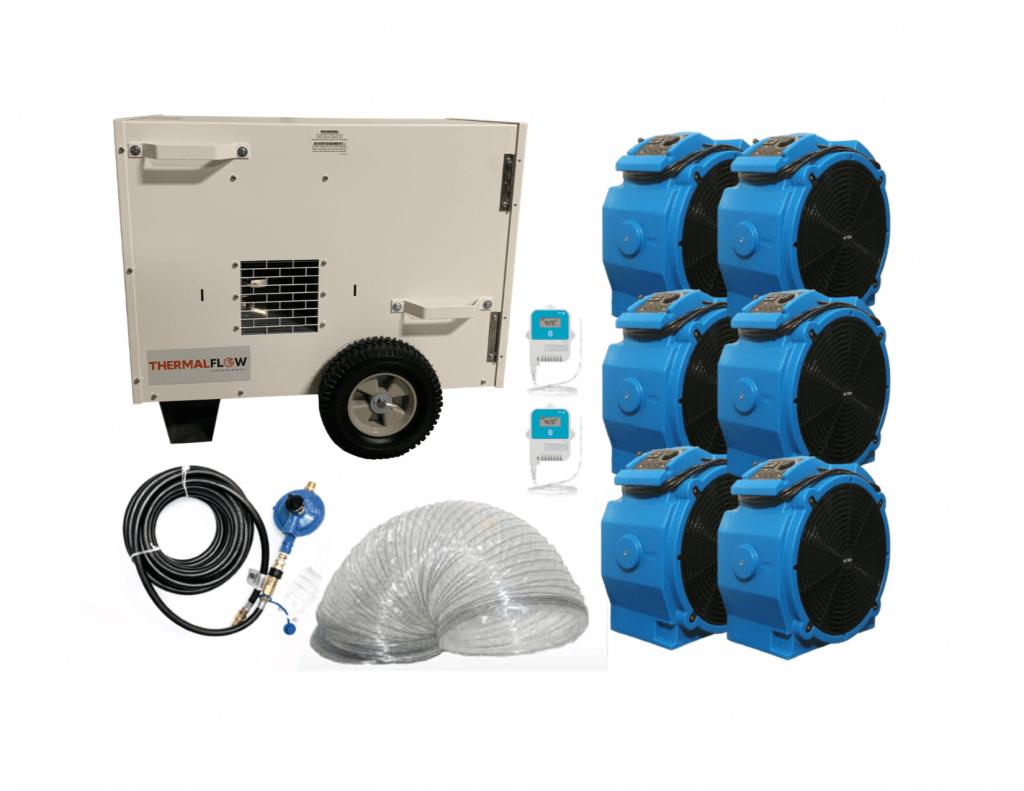900 Sq. Ft. Propane Bed Bug Heater Package Thermal Flow Technologies