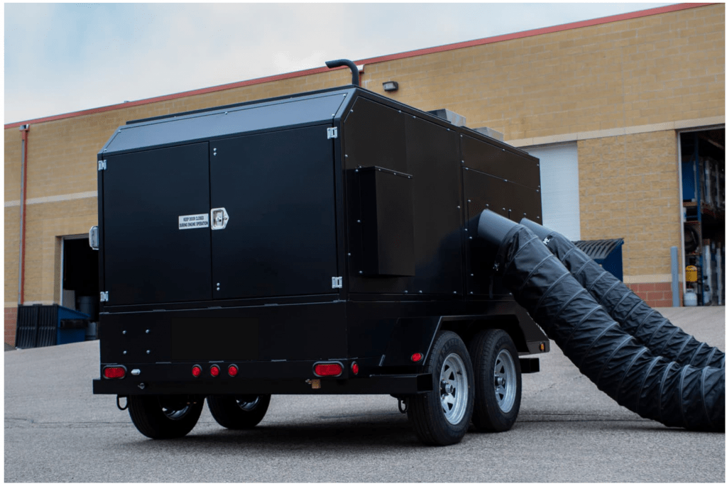 800,000 Btu Pro Series Turnkey Heat Trailer(77C/170F Max Space Temp