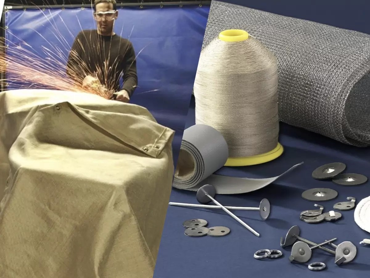 High Temperature Cloth / Pillows Thermal Insulation