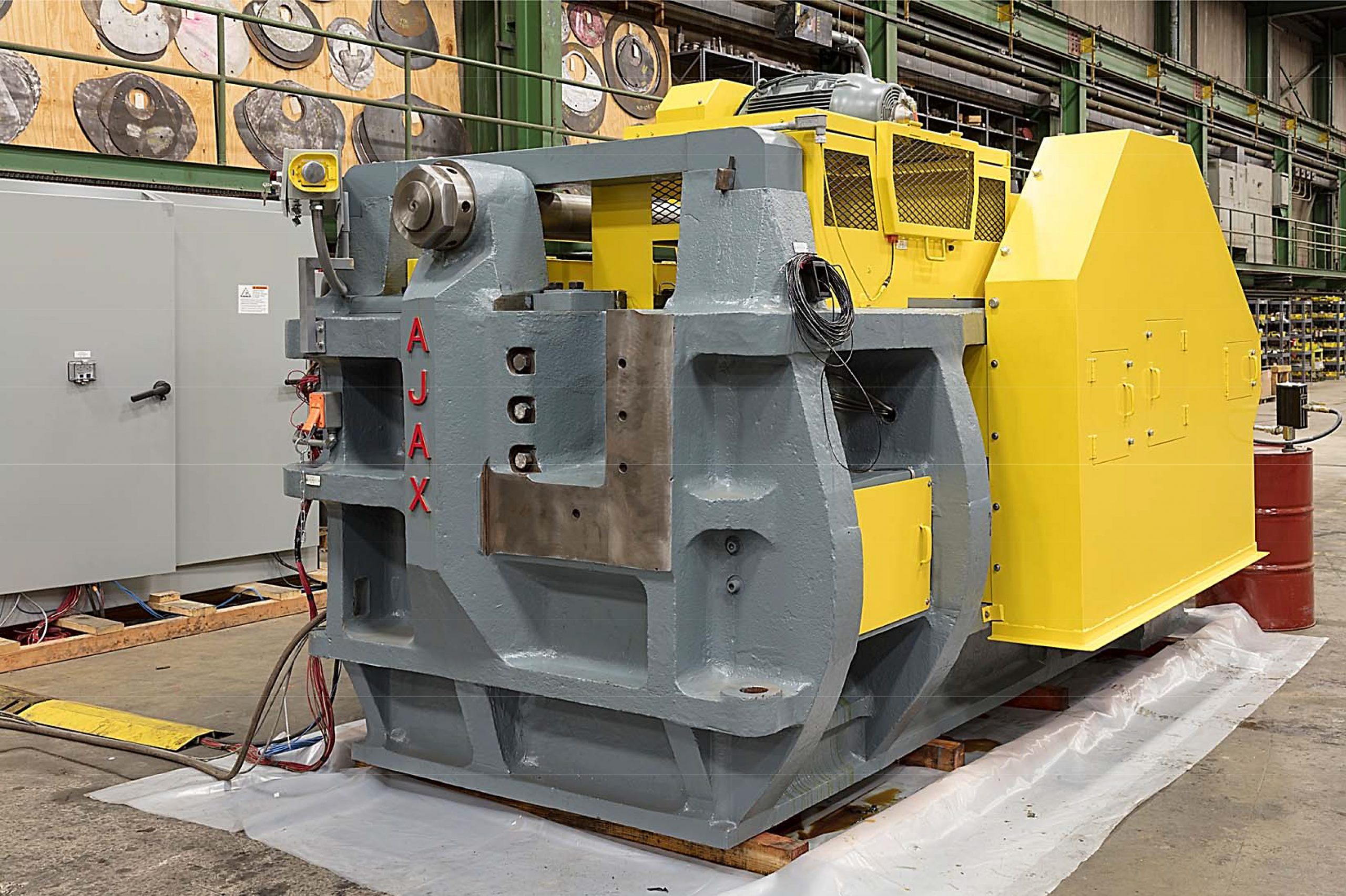 Bringing equipment online to meet expanding production