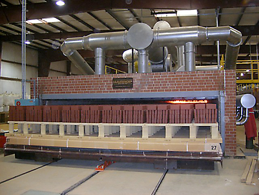 TP202010 Company Harrop Sitebuilt Tunnel Kiln Thermal Processing