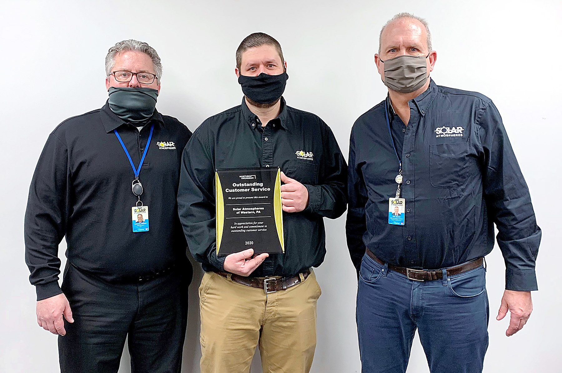 Northrop Grumman recognizes Solar Atmospheres Thermal Processing Magazine