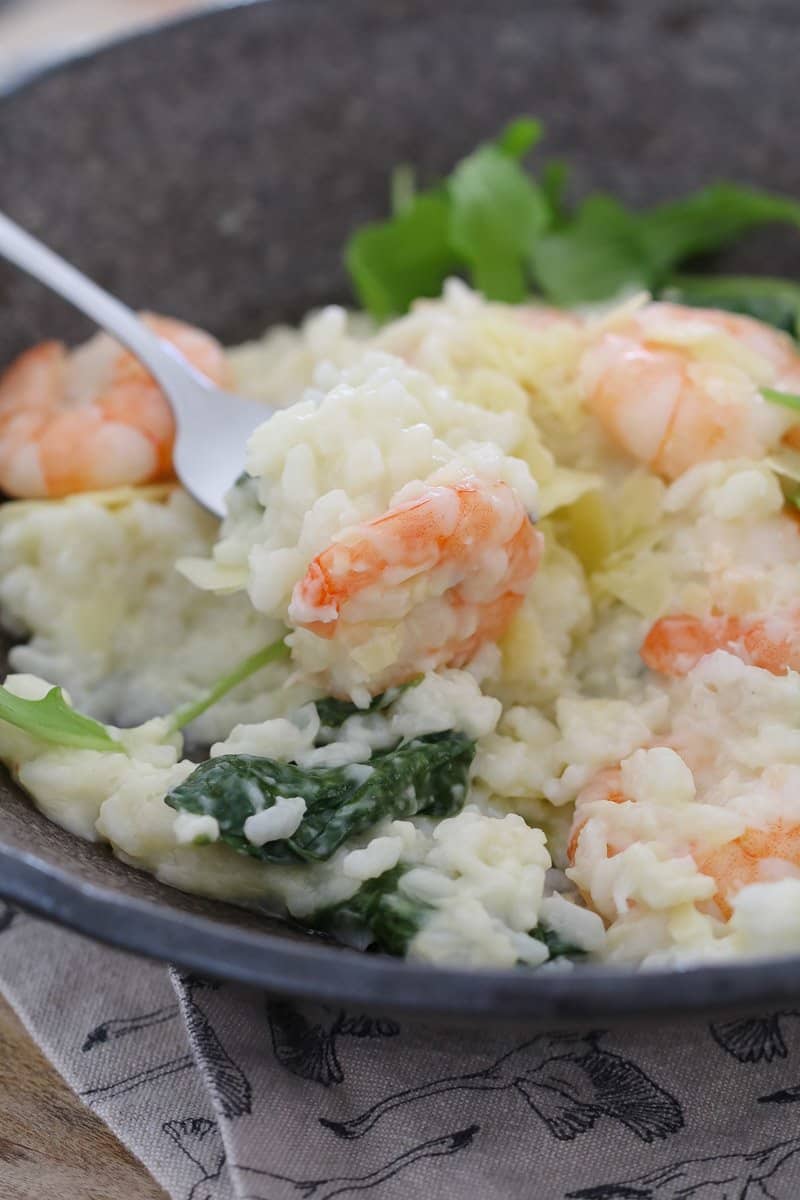 Easy Garlic Prawn Risotto Recipe Deporecipe.co