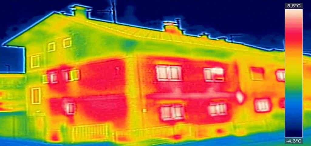 Heat Loss Inspection with Thermal Imaging in Montreal