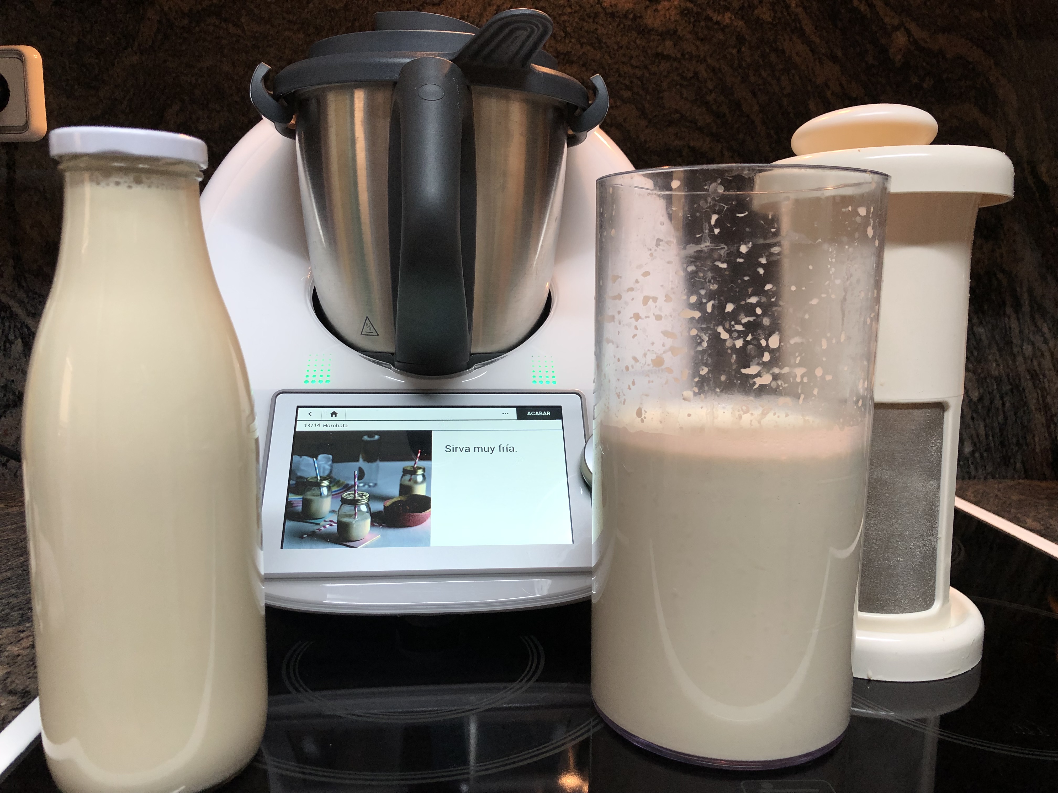 HORCHATA DE CHUFA Bebidas Blog de EVA ROYO JUAN de Thermomix