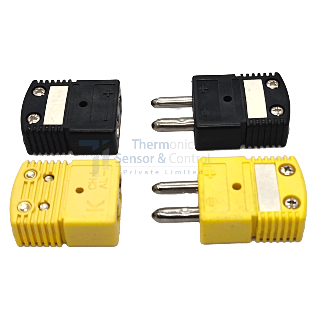 Round pin thermocouple connector thermonicindia
