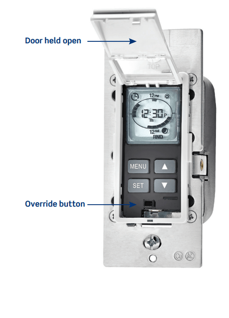 WarmlyYours Hardwired Programmable Timer Operation Manuals - thermostat