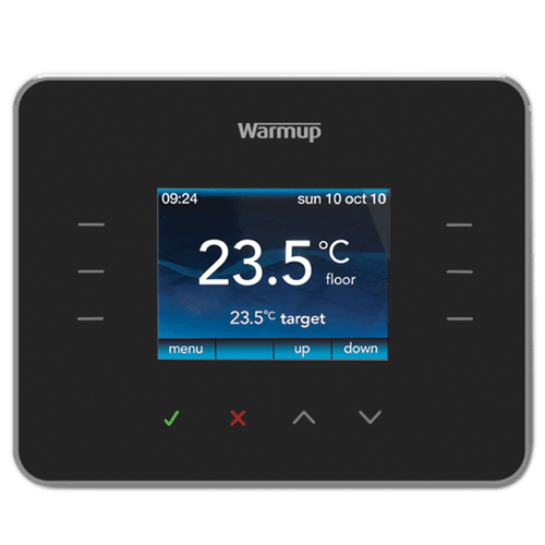 Warmup Underfloor Heating Thermostat Installation Floor Roma