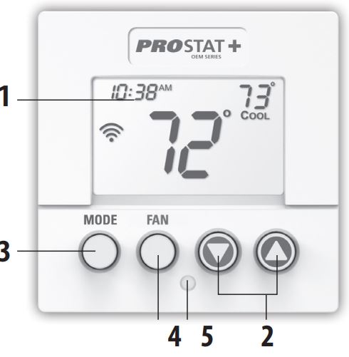 Prostat PSP2270 Programmable Thermostat User Manual - thermostat.guide