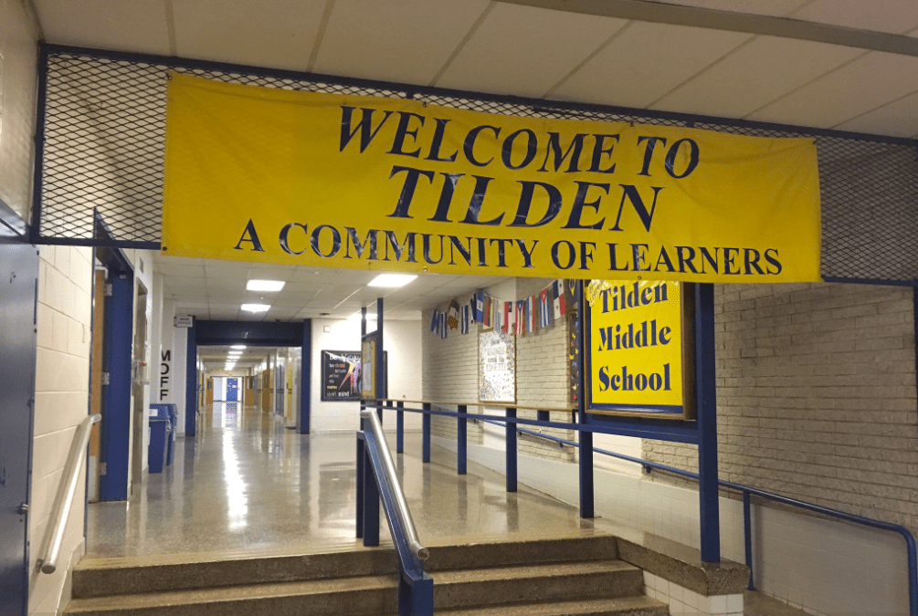 Monteleone shares his experience at Tilden Middle School The Tide