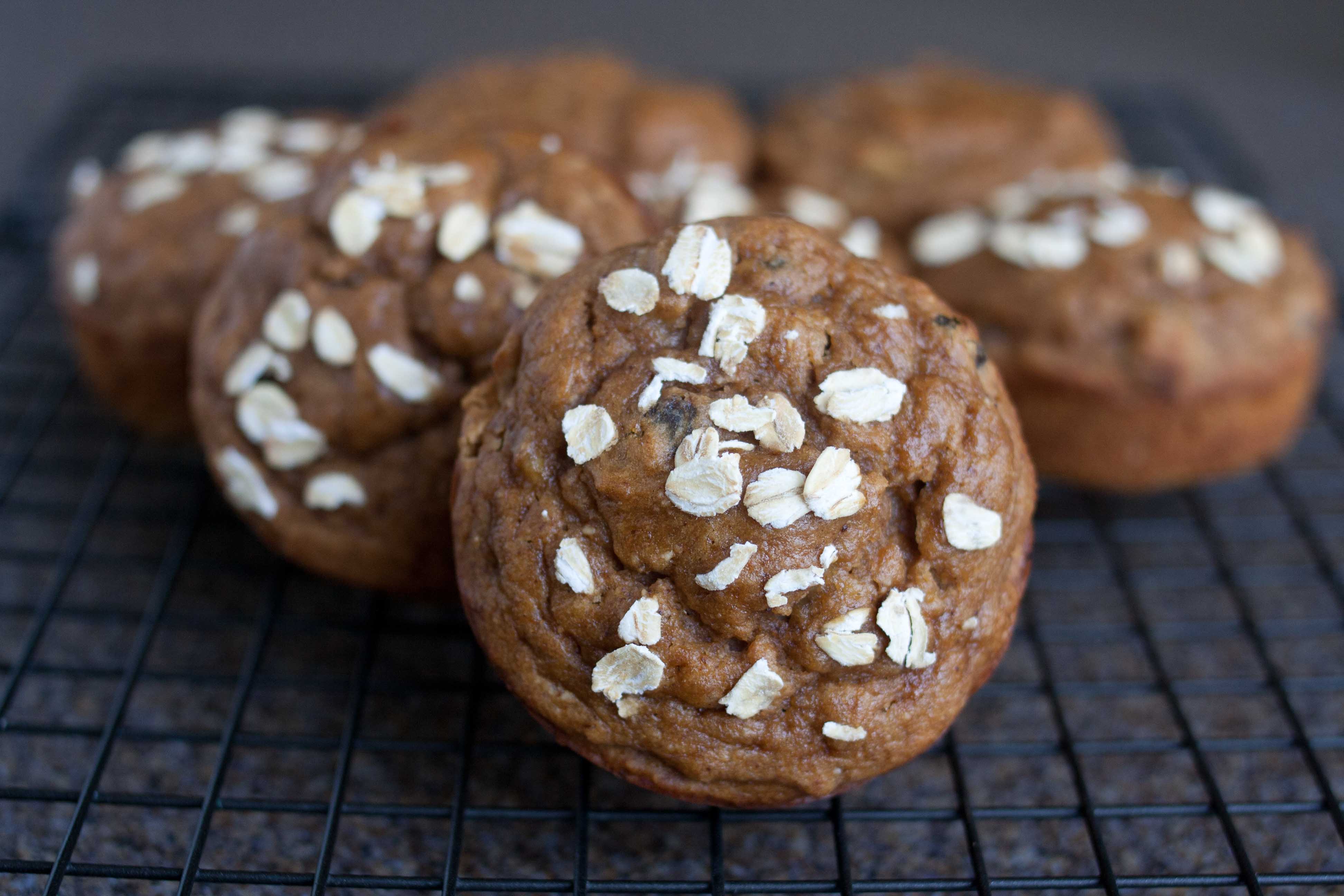 Spelt and Millet Flour Muffins