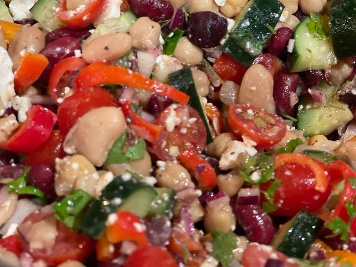 Mediterranean Bean Salad Recipe The Road Runner
